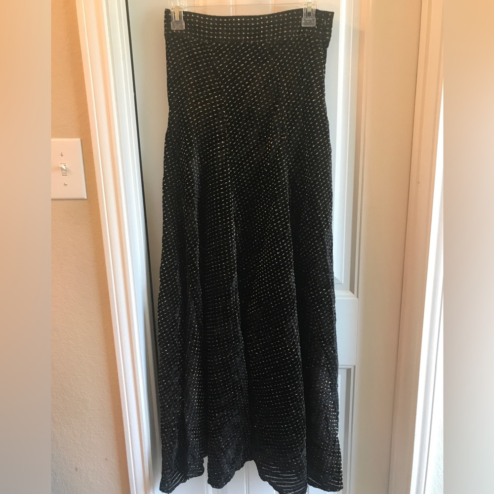 Zara maxi flare skirt